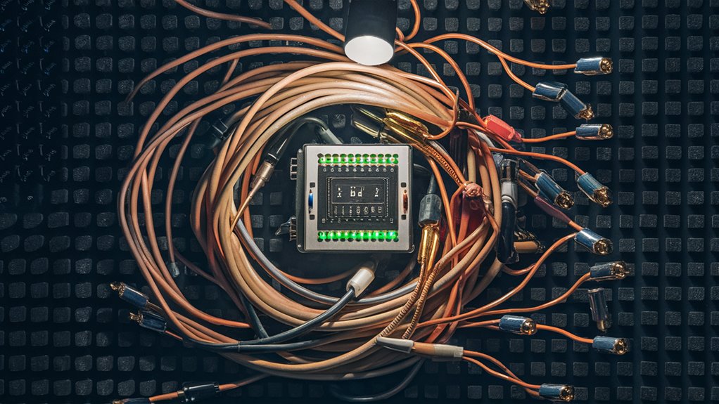 electronic signal cable control