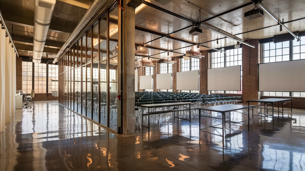 flexible event space design