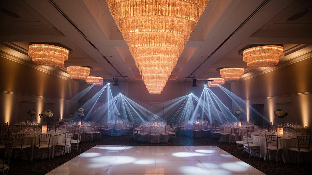 layered lighting creates mood