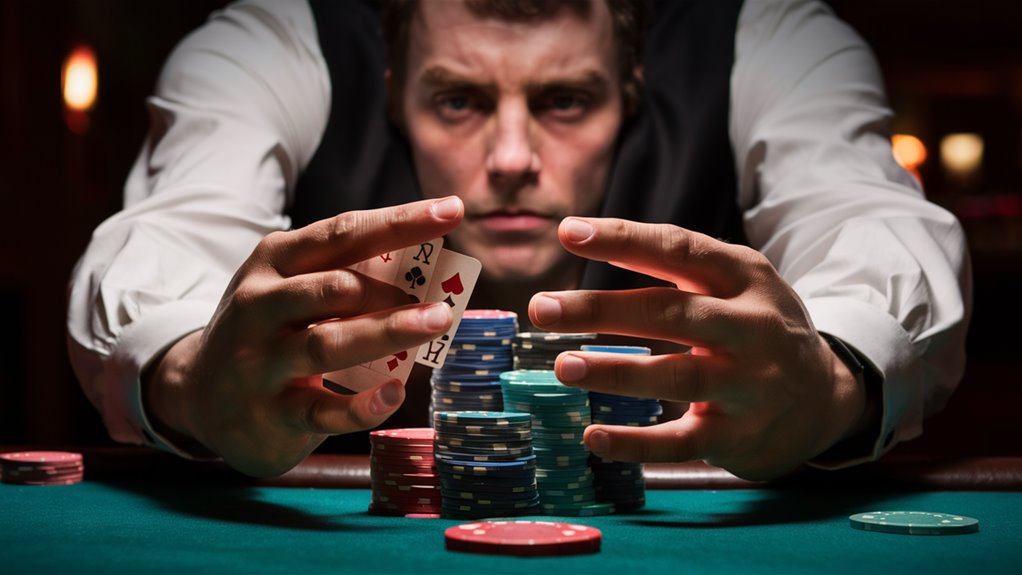 never show poor cards