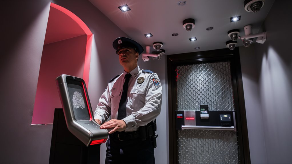 procedures regulating security entry