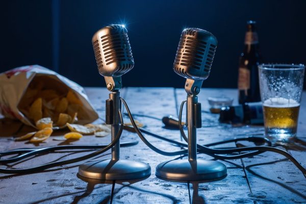shared singing after dark fun