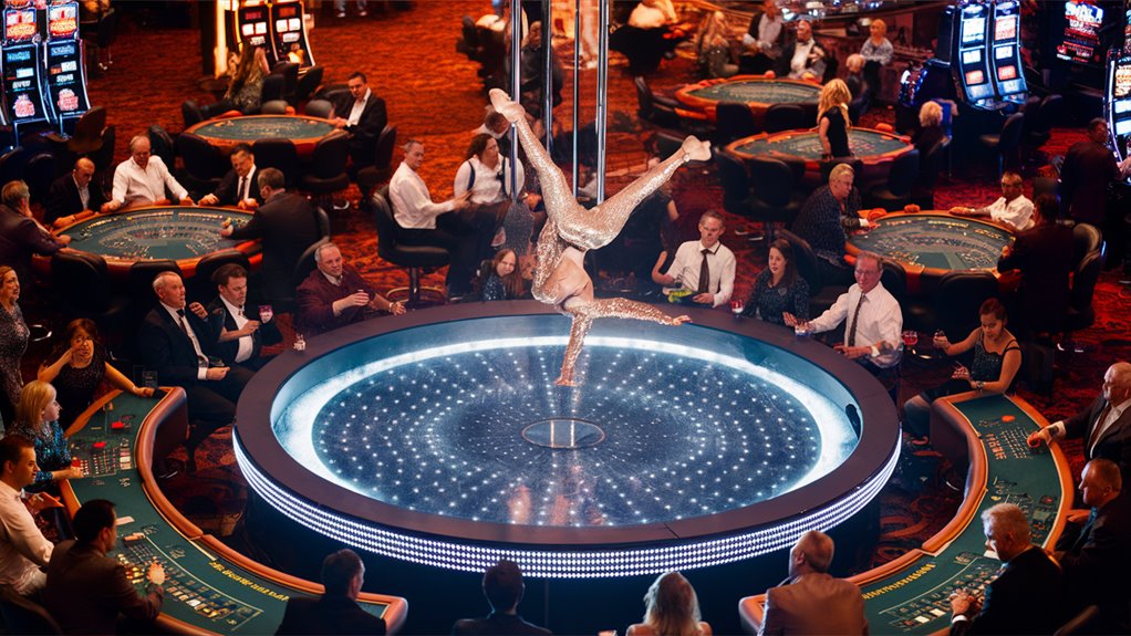 shows attract casino crowds