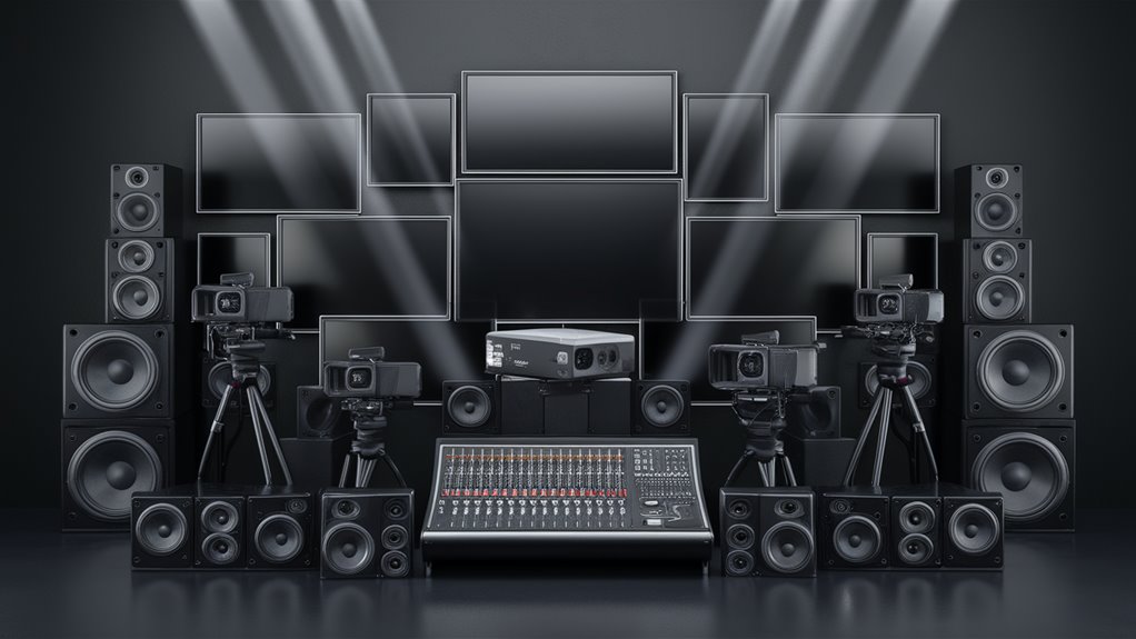 visual output device systems