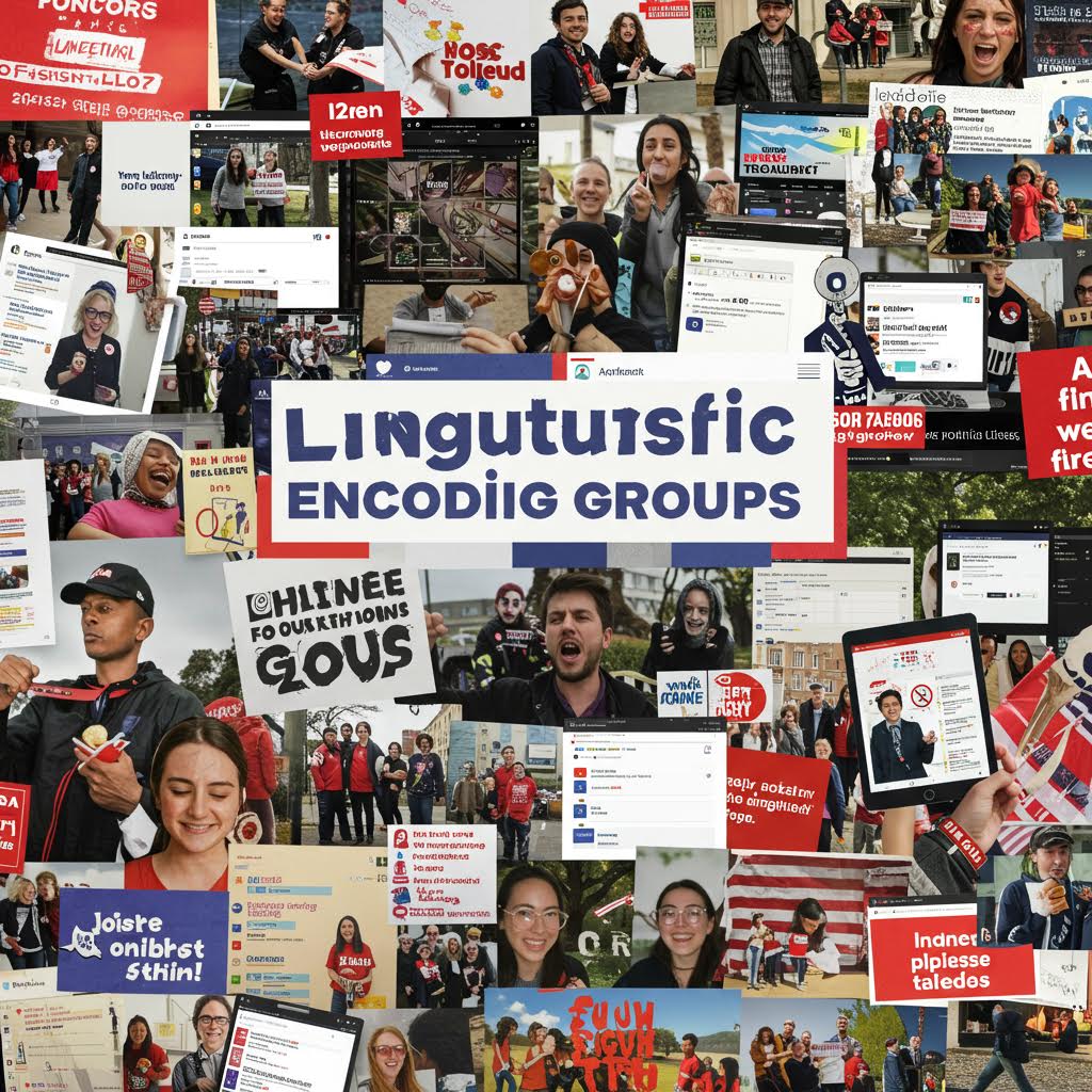 전 세계 사람들이 언어와 문화로 연결된 커뮤니티를 표현한 이미지, 온카스터디의 글로벌 참여형 네트워크를 상징